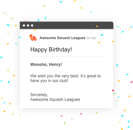 sportyHQ Happy Birthday to you